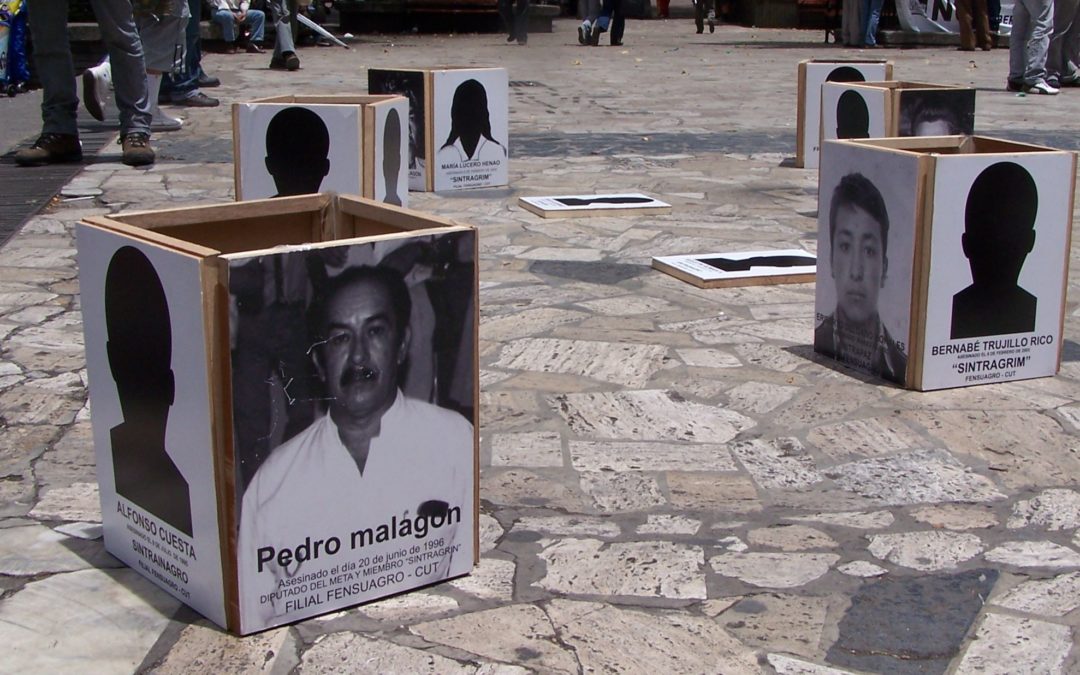 Zunehmende Gewalt gegen Gewerkschafter in Kolumbien
