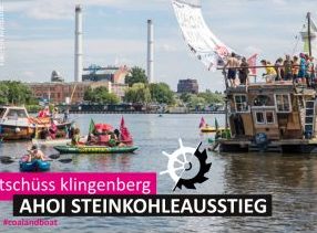 Coal and Boat 2017: Tschüss Klingenberg – Ahoi Steinkohleausstieg!