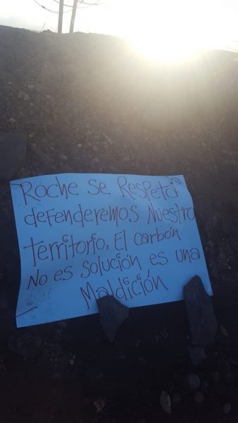 declaration in support: Families from Roche occupy Cerrejon mine and demand their rights