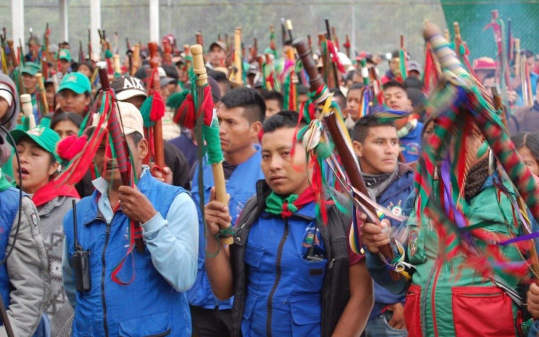 Indigenen Selbstschutz im Cauca: Guardia Indígena des CRIC (Video)