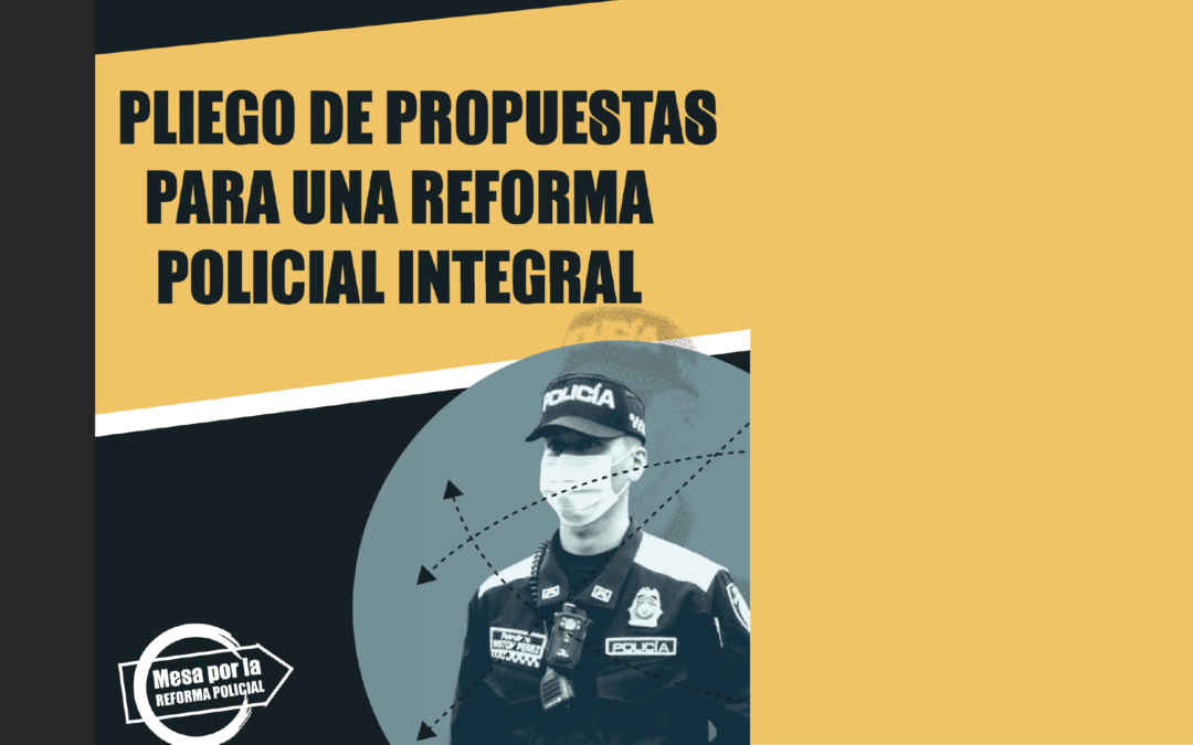 Proposals for comprehensive reform of the police.