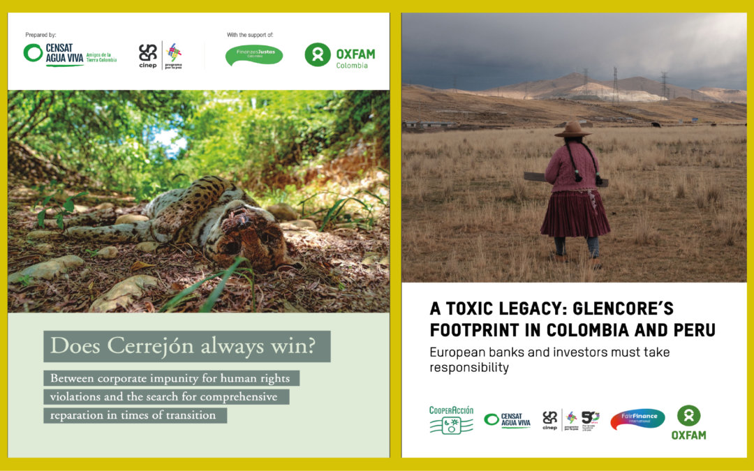 Publications about Glencore in Colombia: between responsibility in Europe and human rights and environmental violations